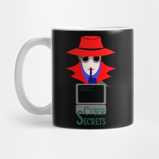 Lady Red (Cyber Secrets Cauc): A Cybersecurity Design Mug